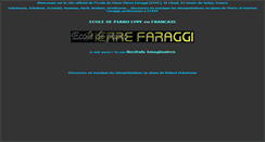 Desktop Screenshot of ecolepiano-faraggi.com